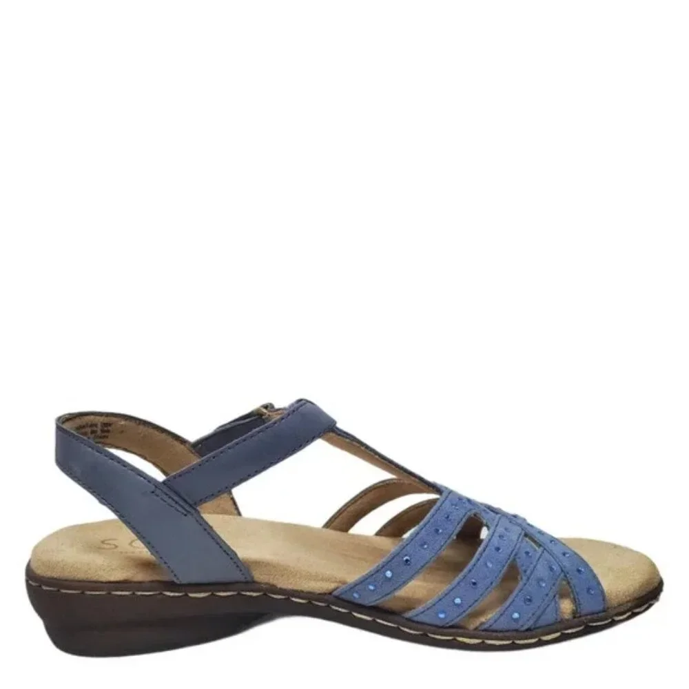 Naturalizer Soul Women's Brielle Sandals Leather Size 8 - Picture 3 of 6